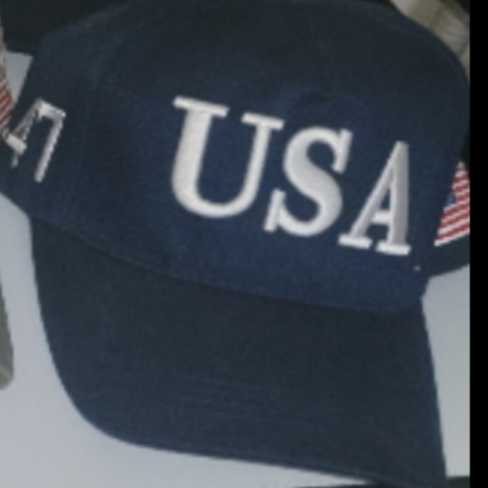 USA Blue TRUMP Hat